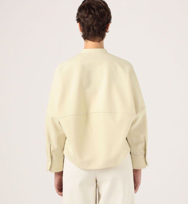 MACPHEE「【WEB限定】ポリエステルフラノ コクーンシャツ」|シャツ・ブラウス|