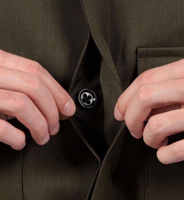 TOMORROWLAND MENS「パタゴニアウールソラーロ フライトジャケット DORMEUIL」|ブルゾン・スタジャン|