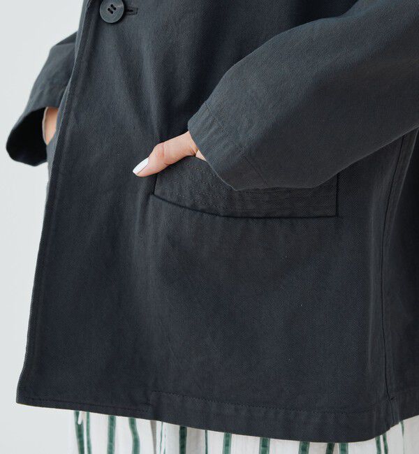 GALERIE VIE「オーガニックシェイド テーラードジャケット」|テーラードジャケット|