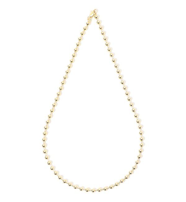 TOMORROWLAND GOODS「LAURA LOMBARDI Ball Chain ゴールドネックレス」|ネックレス|91 ゴールド