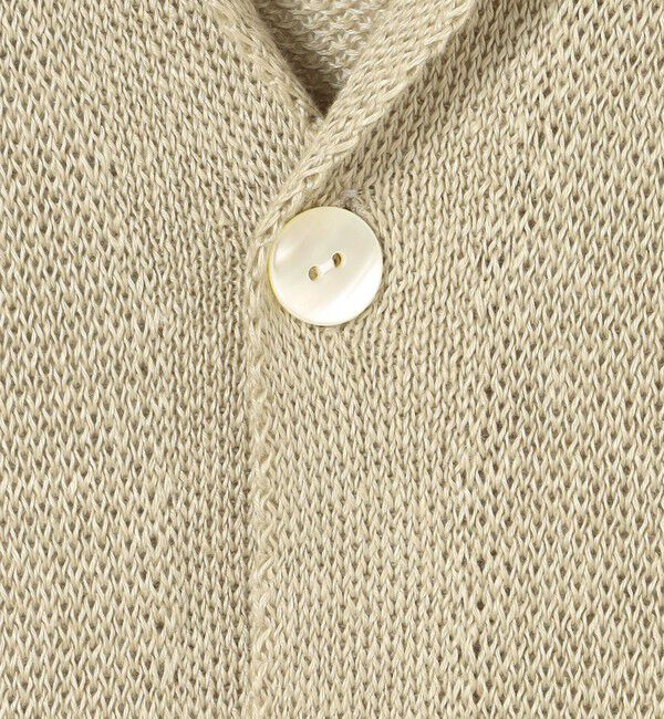 GALERIE VIE「リネンインレー ピークドラペルジャケット」|テーラードジャケット|