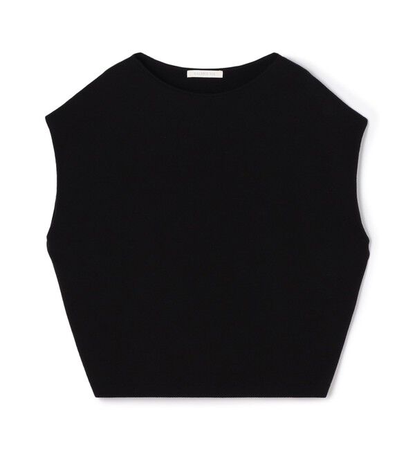 GALERIE VIE「ストレッチコットン クルーネックプルオーバー」|ニット・セーター|19 ブラック