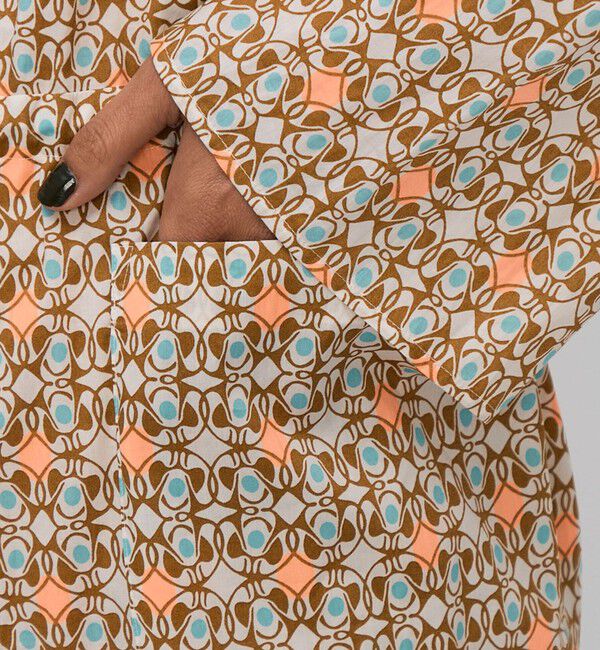 BACCA「サマーリバティ コットンコンビネゾン」|ワンピース|