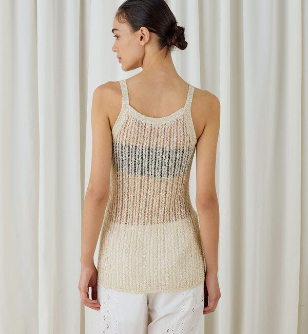 DES PRES「スラブコットンニットキャミソール」|ニット・セーター|