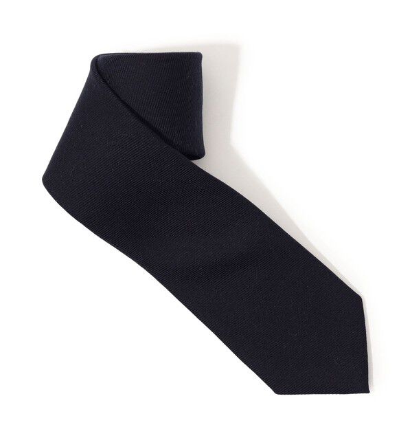 TOMORROWLAND GOODS「STEFANO BIGI ウールソリッドネクタイ」|ネクタイ・蝶ネクタイ|67 ネイビー