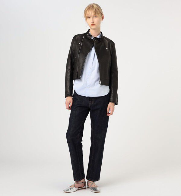MACPHEE「ラムレザー ライダースジャケット」|ライダースジャケット|