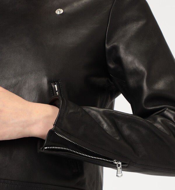 MACPHEE「ラムレザー ライダースジャケット」|ライダースジャケット|