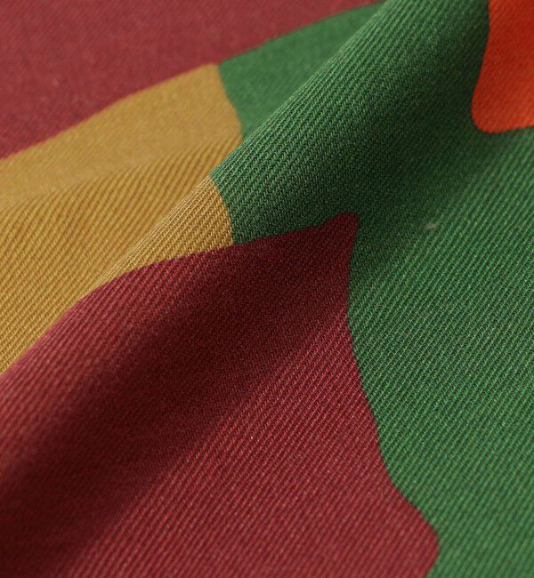 TOMORROWLAND GOODS「LE LYS ウールシルク プリントスカーフ」|バンダナ・スカーフ|