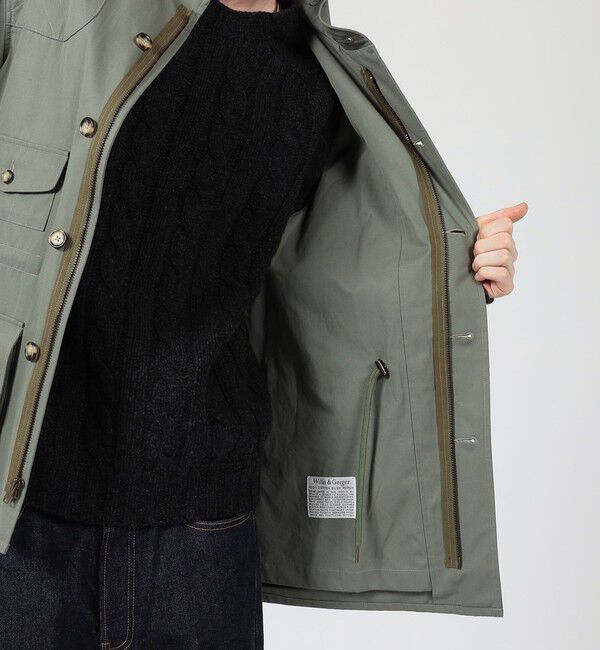 TOMORROWLAND BUYING WEAR「Willis&Geiger WHITE HUNTER FIELD JACKET コットンブルゾン」|ブルゾン・スタジャン|