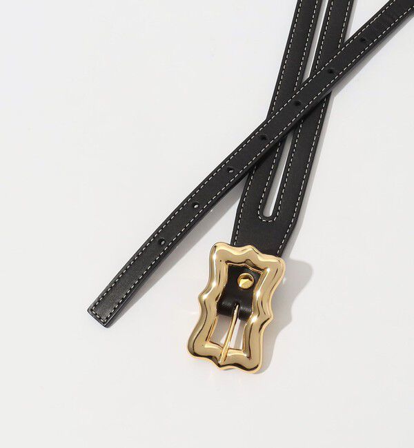 TOMORROWLAND GOODS「A VACATION RIBBON ゴールドバックル ベルト」|ベルト|