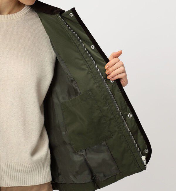 MACPHEE「キルティング テントラインジャケット」|ブルゾン・スタジャン|