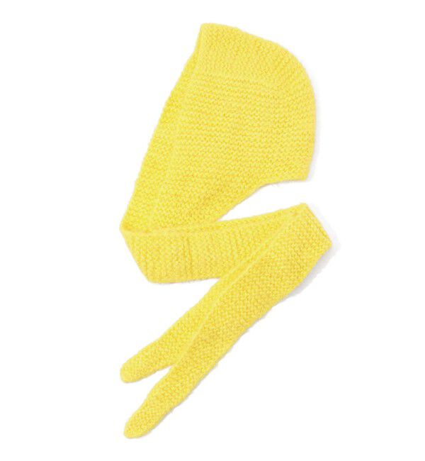 TOMORROWLAND GOODS「KARAKORAM ACCESSORIES ボンネットスカーフ」|マフラー|23 イエロー