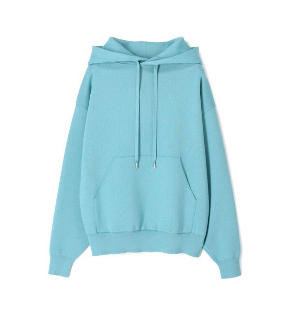 CABaN「コットンカシミヤ パーカ」|ニット・セーター|63 ライトブルー