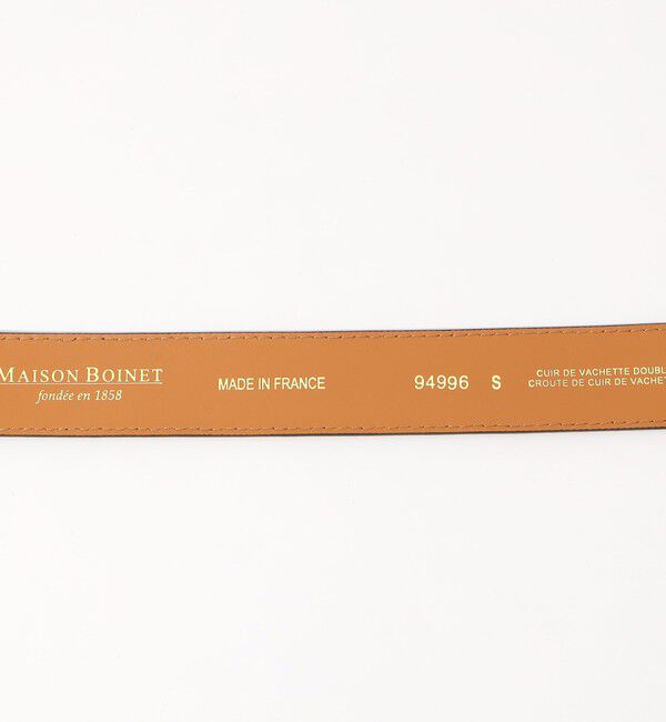 TOMORROWLAND GOODS「Maison Boinet レザーコンビ ベルト」|ベルト|