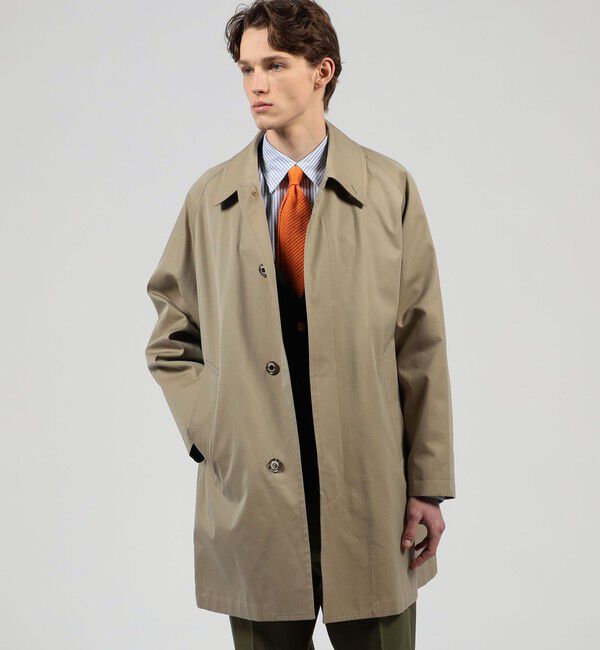 TOMORROWLAND MENS「【別注】INVERTERE コットンシルクギャバジン ステンカラーコート」|ステンカラーコート|