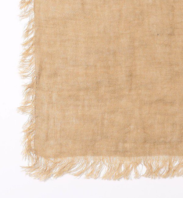 TOMORROWLAND GOODS「ASAUCE MELER リネンガーゼストール」|ストール|