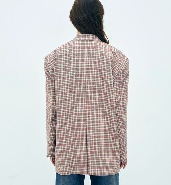 Edition「edition pourell ウールマルチチェック ジャケット」|テーラードジャケット|