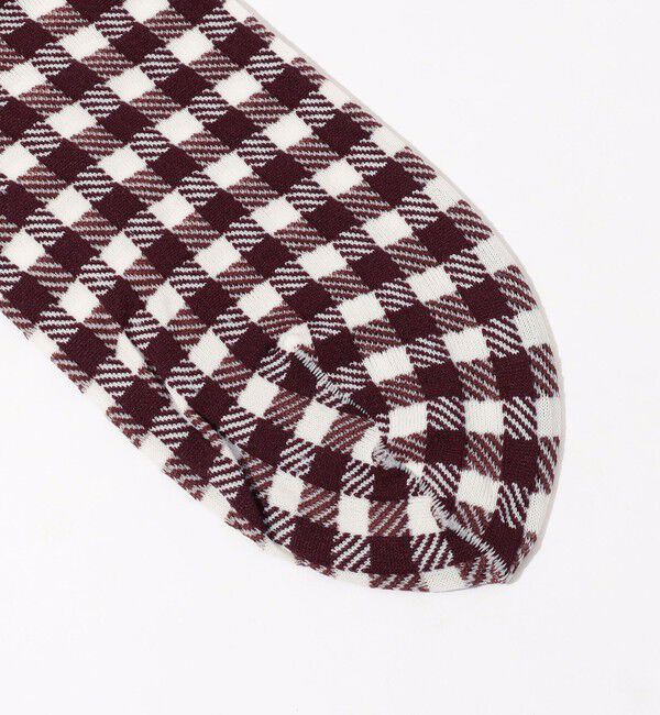 Edition「edition pourell ギンガムチェック ソックス」|ソックス|