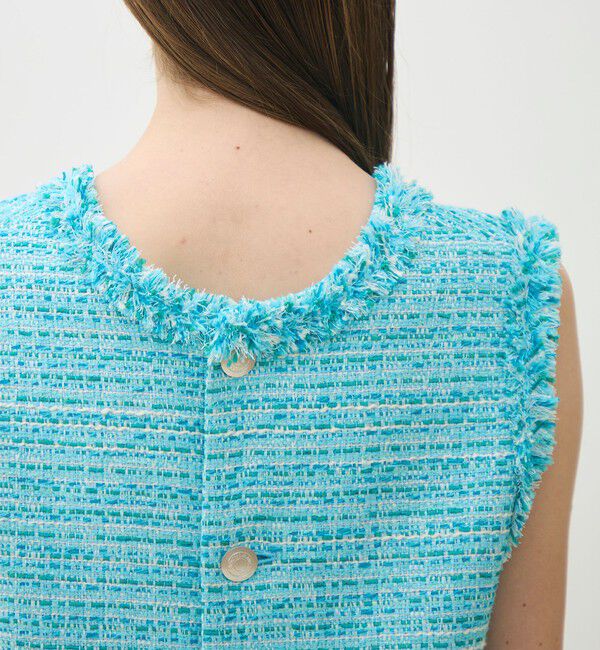 TOMORROWLAND collection「クレールファンシー フロンタブルベスト」|ベスト・ジレ|