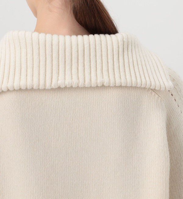 TOMORROWLAND BUYING WEAR「PLAN C オープンカラーニット」|ニット・セーター|