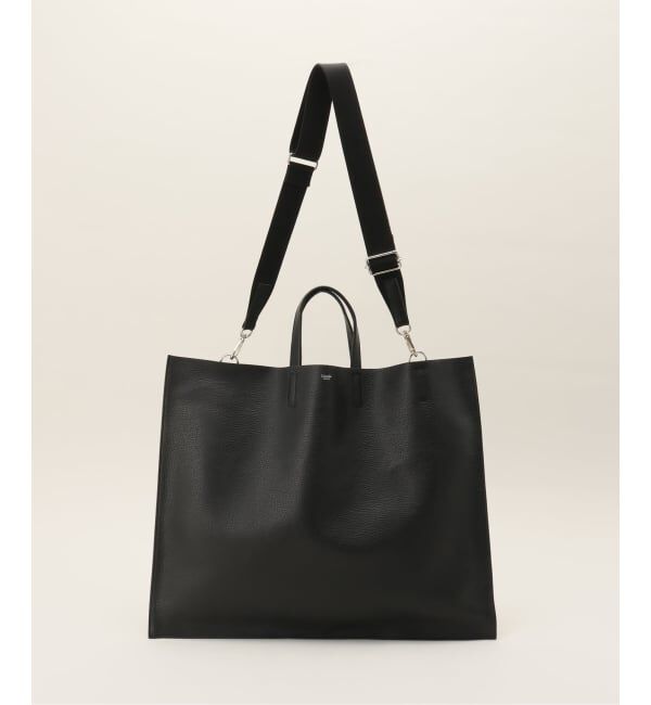  「【blancle/ ブランクレ】S.LEATHER FLAT TOTE」|トートバッグ|