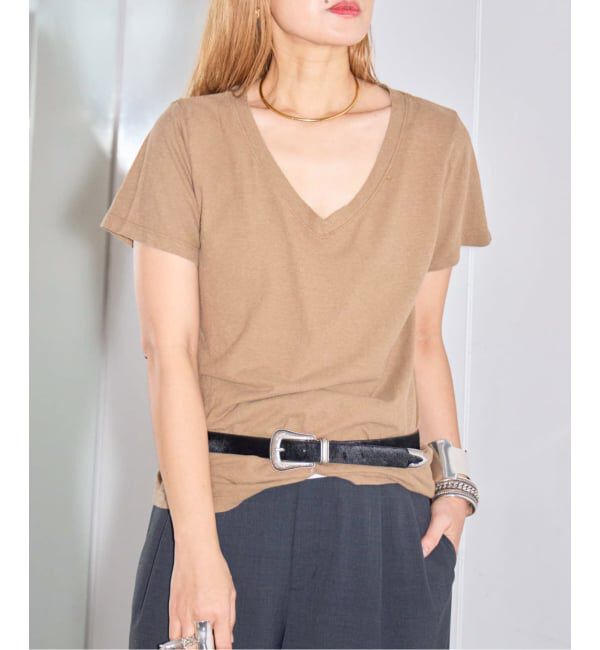  「《予約》JUNGMAVEN PAIGE V-NECK：Tシャツ」|Tシャツ・カットソー|