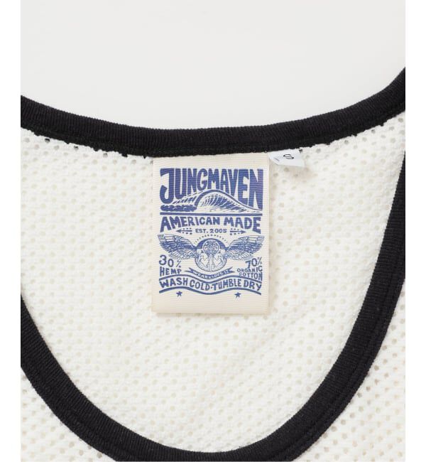  「《予約》JUNGMAVEN MARIPOSA MESH TEE：Tシャツ」|Tシャツ・カットソー|