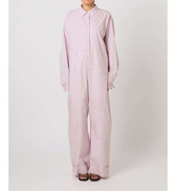  「《予約》SHIRT ジャンプスーツ」|オールインワン|