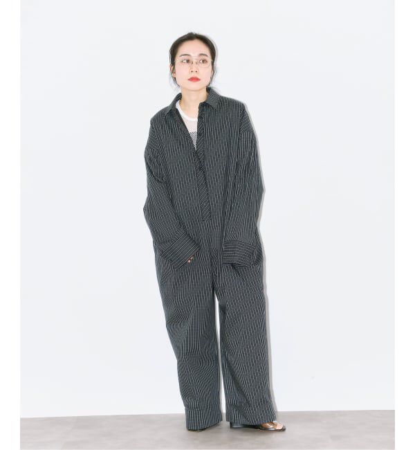  「《予約》SHIRT ジャンプスーツ」|オールインワン|