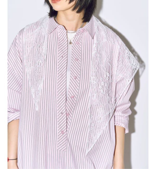  「《予約》SHIRT ジャンプスーツ」|オールインワン|