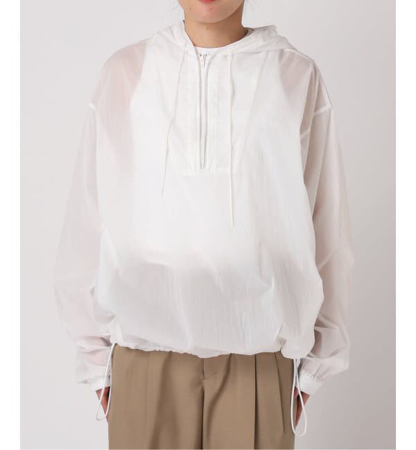  「《予約》SHEER NYLON ANORAK：シャツ」|シャツ・ブラウス|