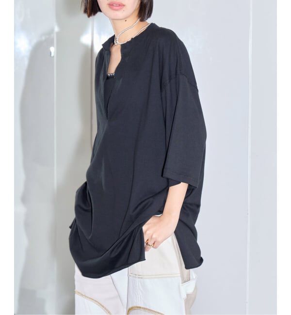  「《追加予約》KEY NECK Tシャツ」|Tシャツ・カットソー|