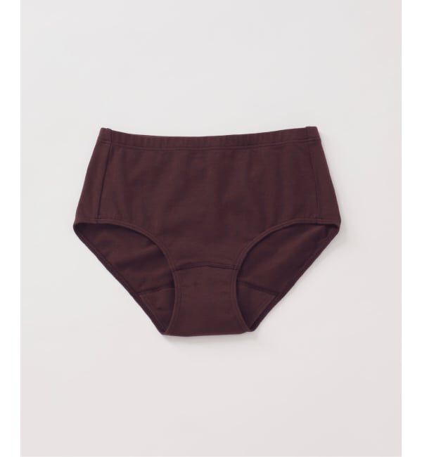 EMILYWEEK「《予約》【RESET】オーガニックコットン混 2WAYサニタリー(ブラウン)」|インナー|