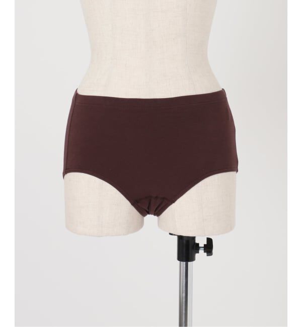 EMILYWEEK「《予約》【RESET】オーガニックコットン混 2WAYサニタリー(ブラウン)」|インナー|