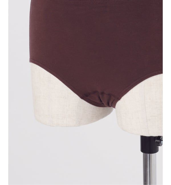 EMILYWEEK「《予約》【RESET】オーガニックコットン混 2WAYサニタリー(ブラウン)」|インナー|