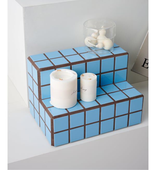 journal standard Furniture「【coloris tile/クロリタイル】JSF別注 TK VANITY SHELF シェルフ」|ステーショナリー|ブルー