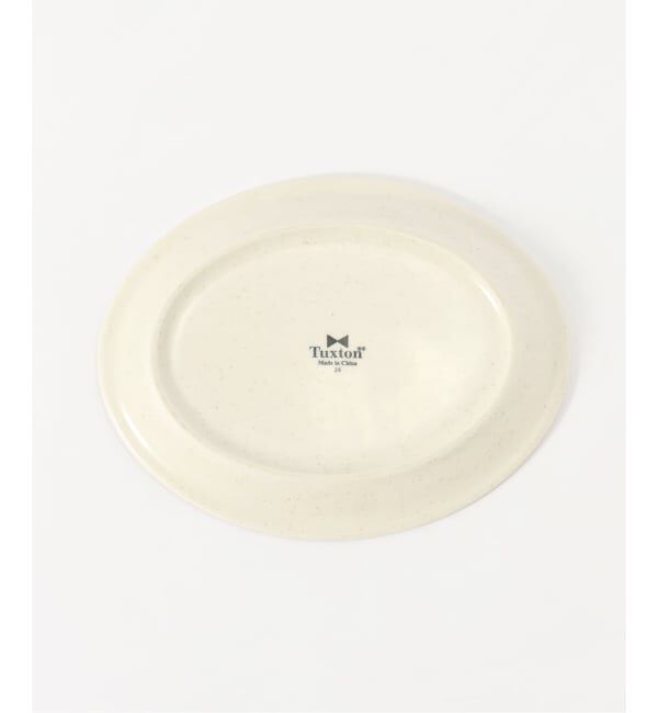 ACME「【TUXTON/タクストン】 OVAL PLATE 24cm BR」|食器・キッチングッズ|