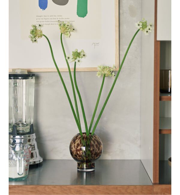 journal standard Furniture「FLOWER VASE BALL LEOPARD　フラワーベース」|その他|