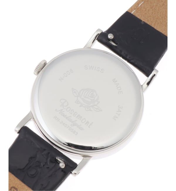 HIROB「Rosemont N008-SWR Silver」|腕時計|