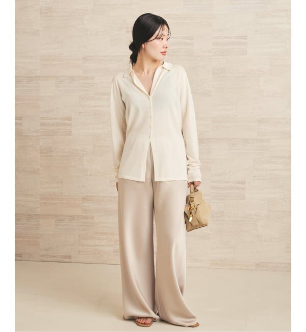 Plage「《追加予約》sheer skipper ニット」|ニット・セーター|