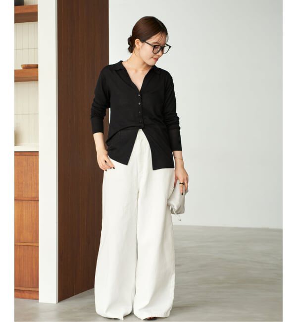 Plage「《追加予約》sheer skipper ニット」|ニット・セーター|