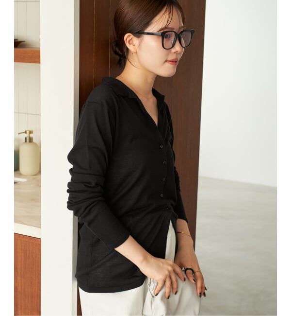 Plage「《追加予約》sheer skipper ニット」|ニット・セーター|