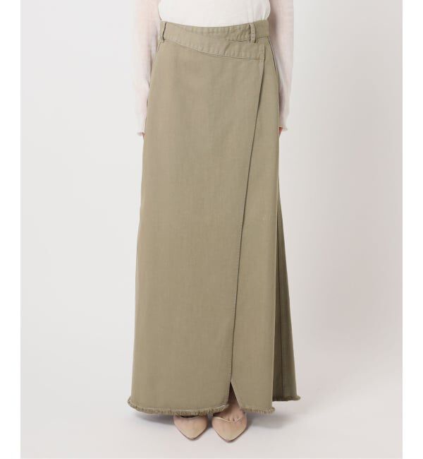 Plage「《予約》Garment dye long スカート」|スカート|