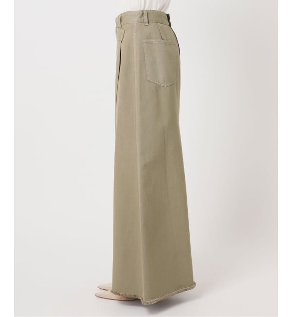 Plage「《予約》Garment dye long スカート」|スカート|