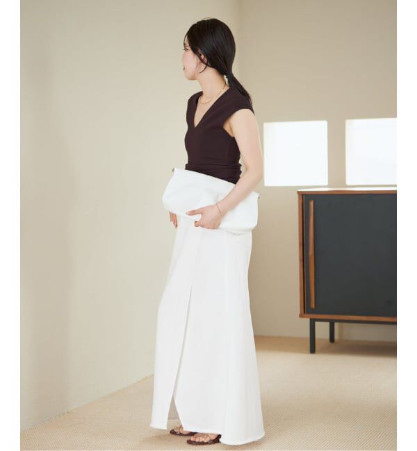 Plage「《予約》Garment dye long スカート」|スカート|