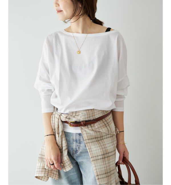 Plage「《予約》R&rsquo;IAM FEMININE Tシャツ」|Tシャツ・カットソー|ホワイト