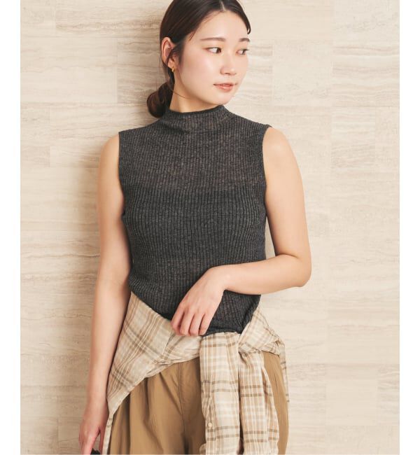 Plage「《予約》Seamless Bottleneck ニット」|ニット・セーター|