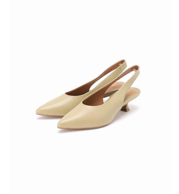 SLOBE IENA「《追加》SLOBE バッグスリングパンプス」|パンプス|