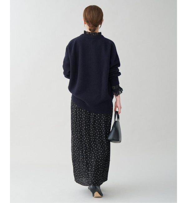 IENA「L'UNE/リュンヌ ドットスカート」|スカート|