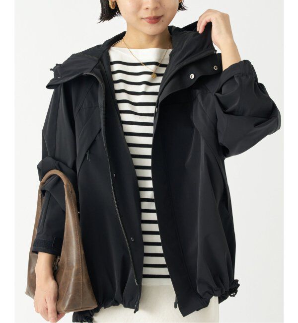 IENA「ストレッチタフタマンパシェルブルゾン」|ブルゾン・スタジャン|